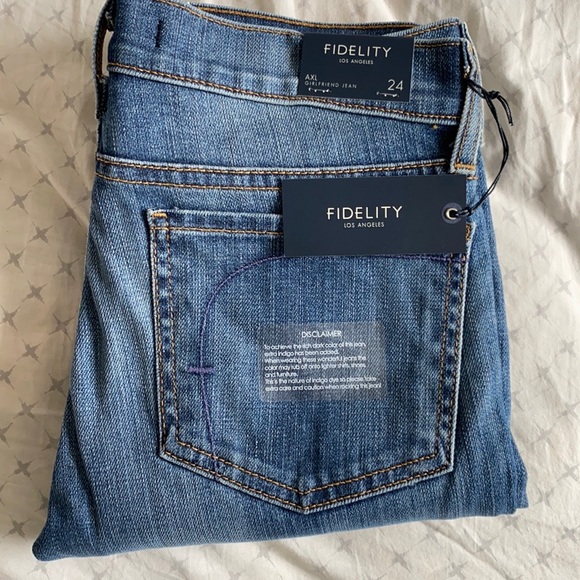 COPY - Fidelity AXL relaxed skinny dark vintage size 24 - Picture 3 of 6